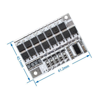 Mạch sạc và bảo vệ pin 3S/4S/5S 3.7V