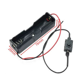 Đế 1 pin | khay pin 18650 có công tắc