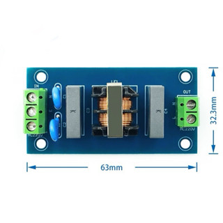 Mạch lọc nhiễu điện từ 220VAC 3A EMI