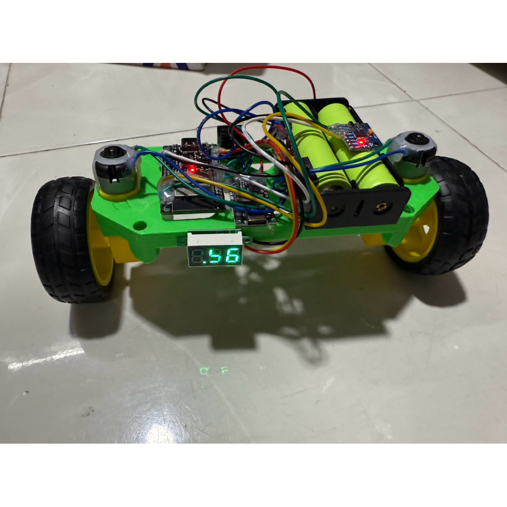 Bộ linh kiện la,f xe 2 bánh tự cân bằng điều khiển PID