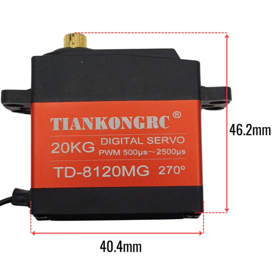 Động cơ RC servo TD8120MG 180 độ 20kg