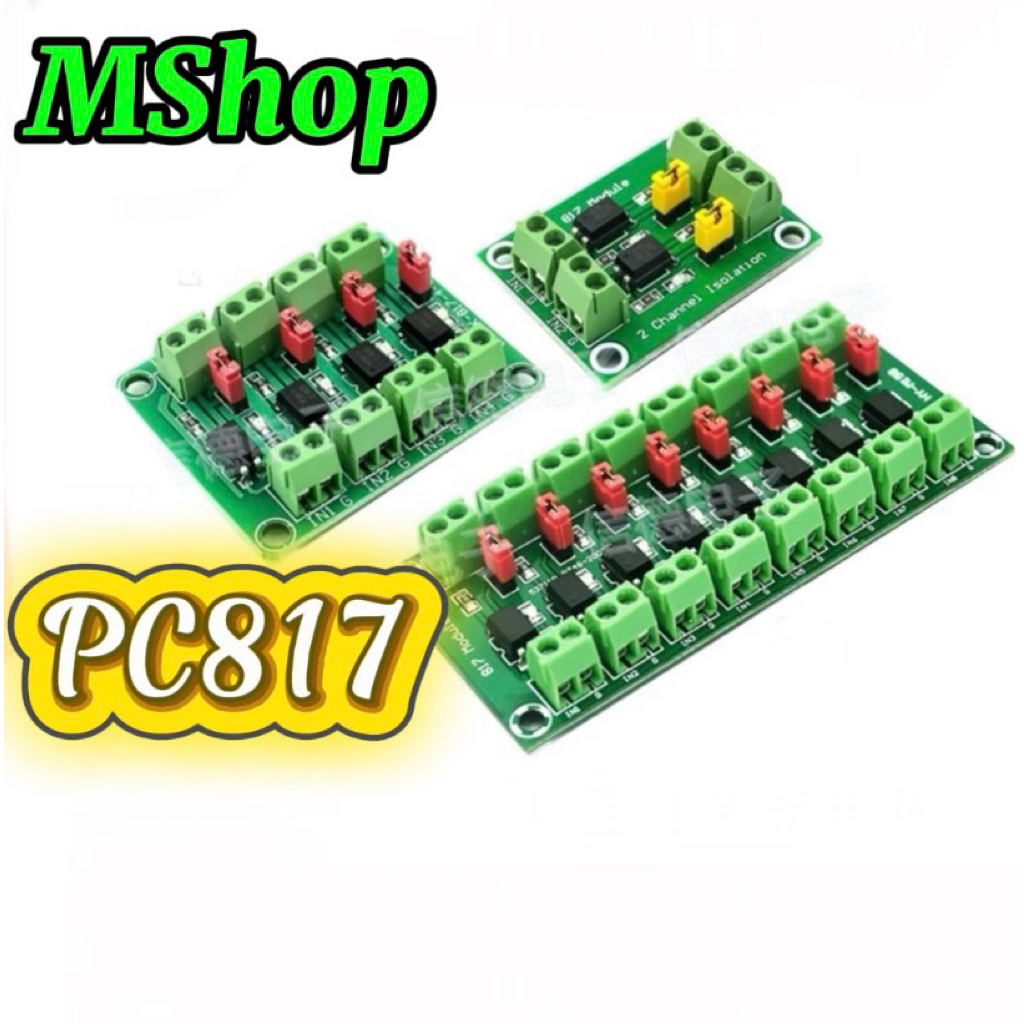 [ nhiều phân loại ] Mạch Opto Cách Ly PC817  2 Kênh / 4 kênh