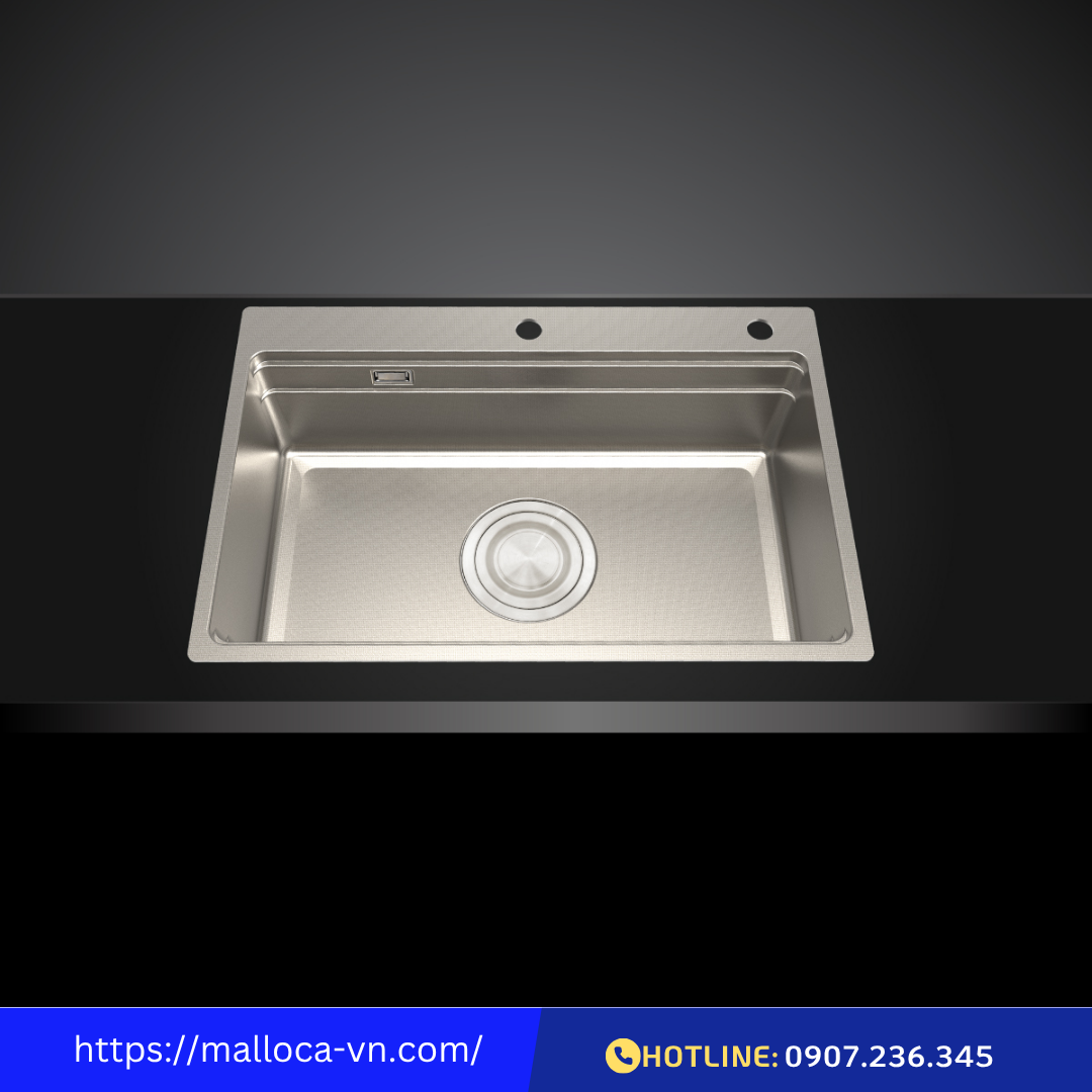 Chậu rửa chén Malloca MS 7650 LINEN