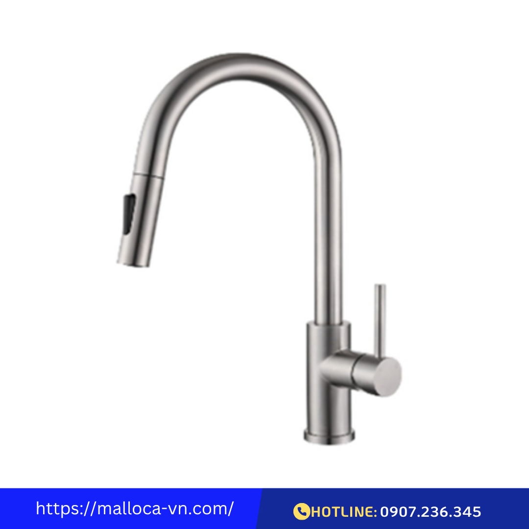 Vòi rửa chén Malloca K1719SS