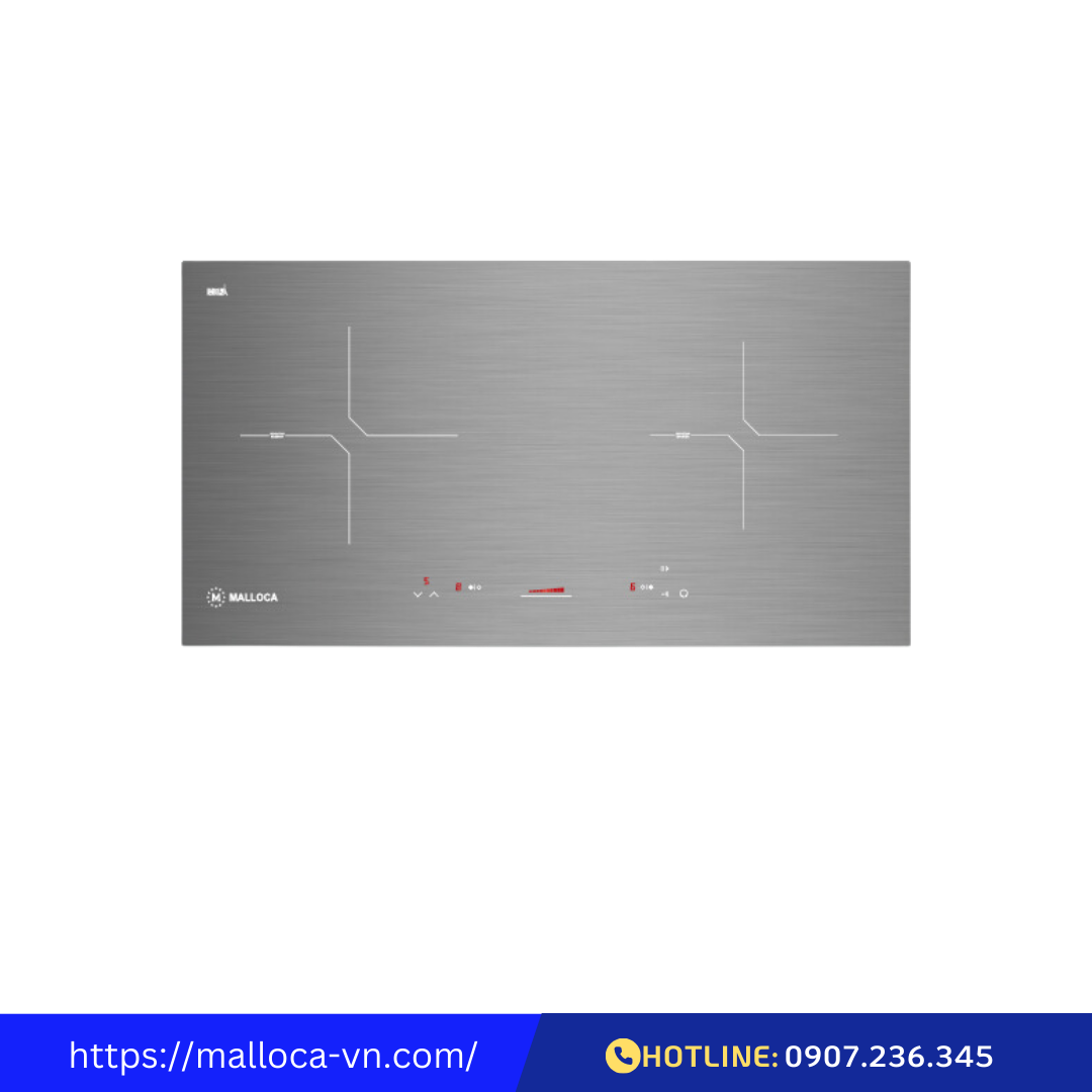 Bếp kính âm 2 từ Malloca MH-02IS
