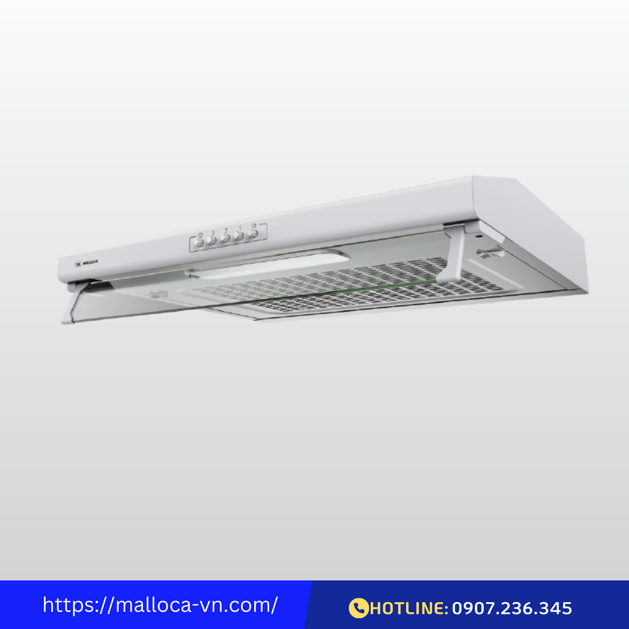 Máy Hút Mùi Malloca H107W