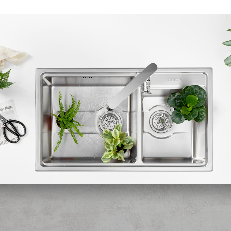 Chậu rửa chén Malloca MS 5082W