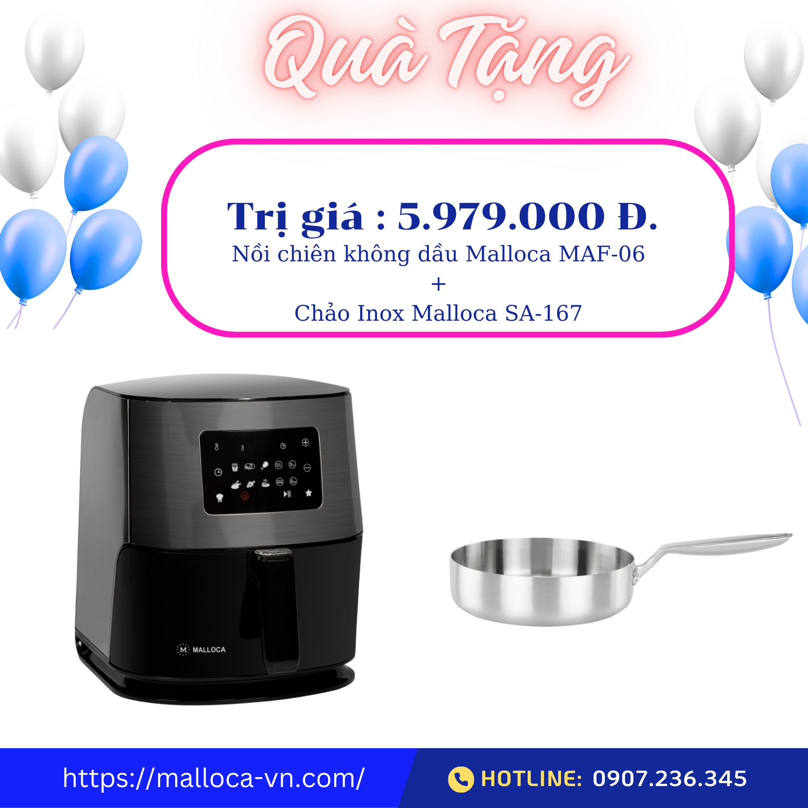 Máy hút khói khử mùi – âm bàn Malloca Downdraft K-900BM