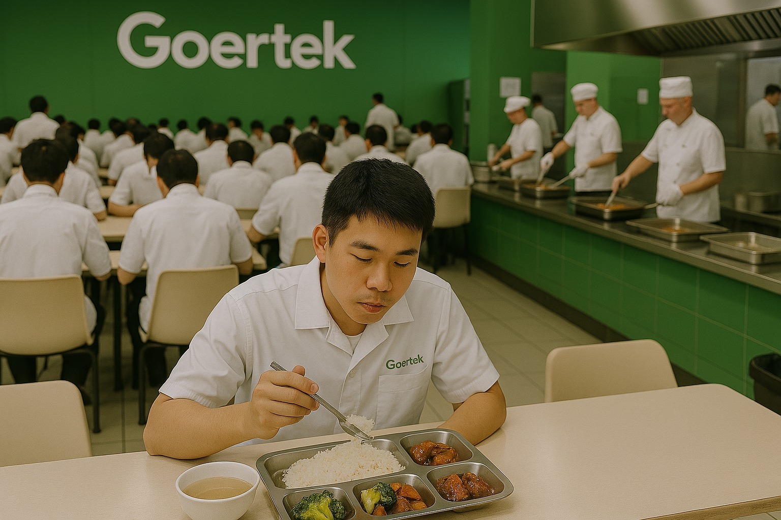 CÔNG NHÂN NÓI GÌ VỀ BỮA ĂN Ở GOERTEK?