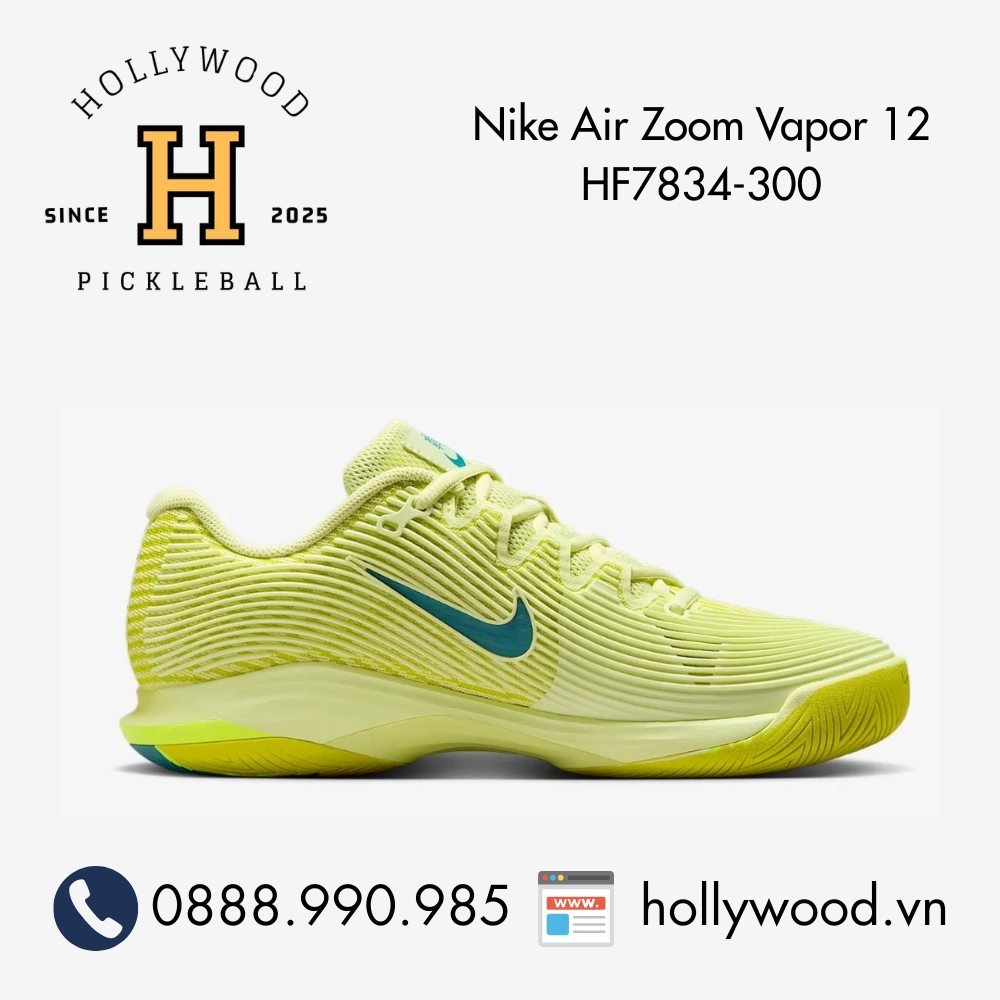 Giày Tennis Pickleball Nike Air Zoom Vapor 12 HF7834-300
