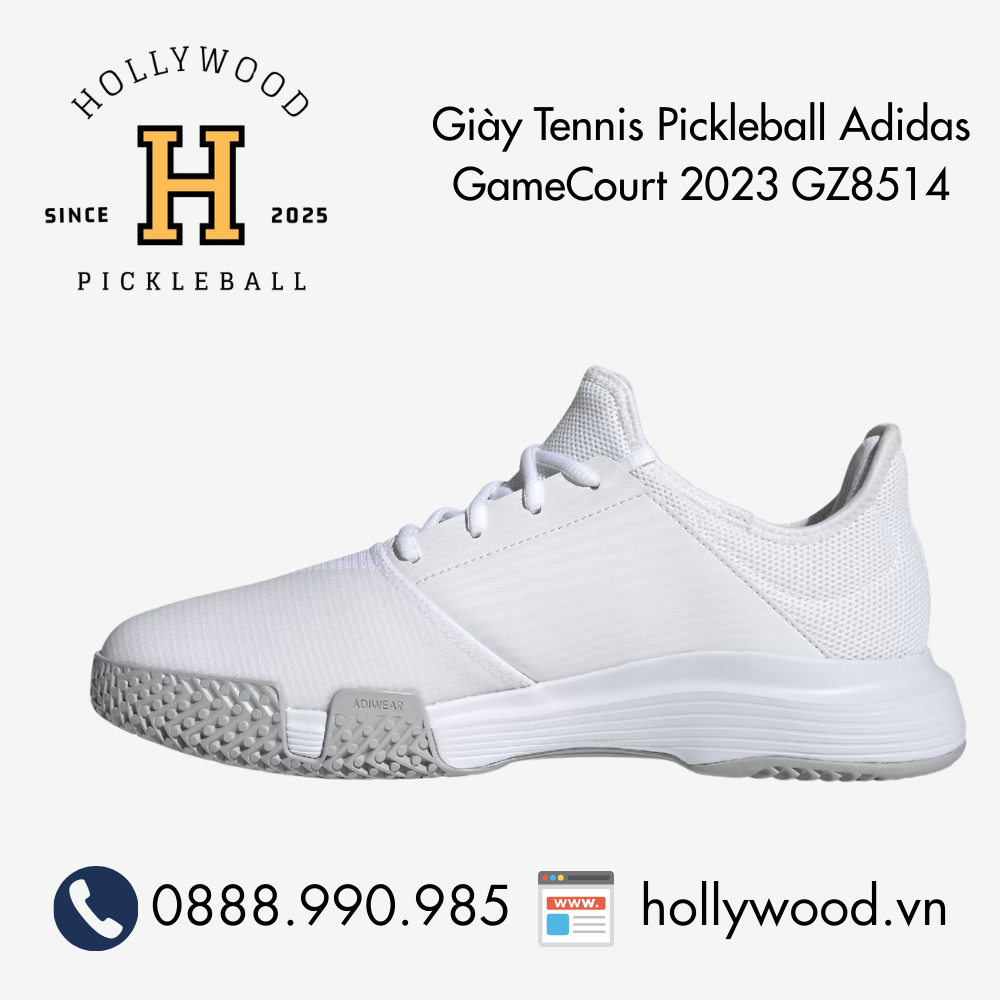 Giày Tennis Pickleball Adidas GameCourt 2023 GZ8514