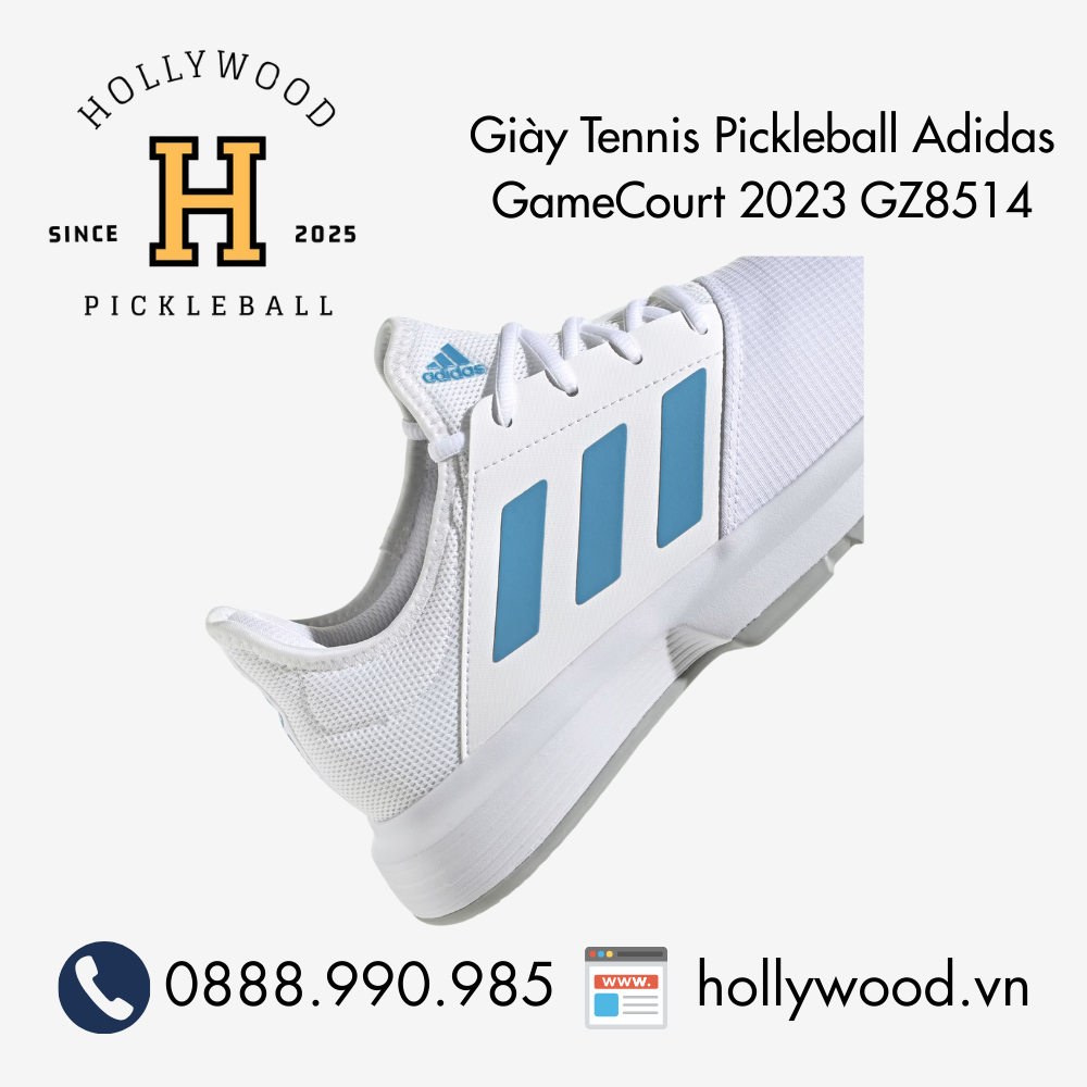 Giày Tennis Pickleball Adidas GameCourt 2023 GZ8514
