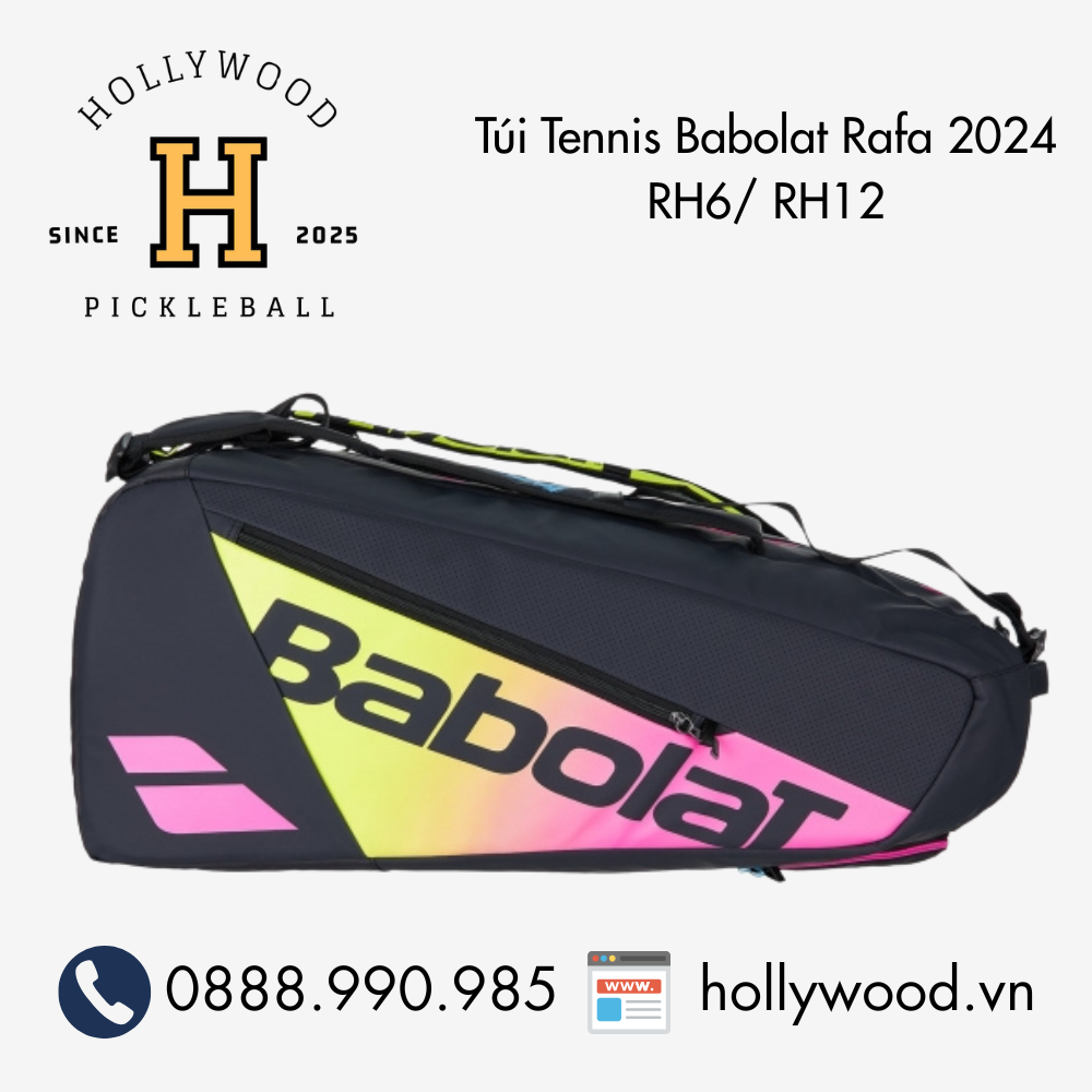Túi Tennis Babolat Rafa 2024 RH6/ RH12