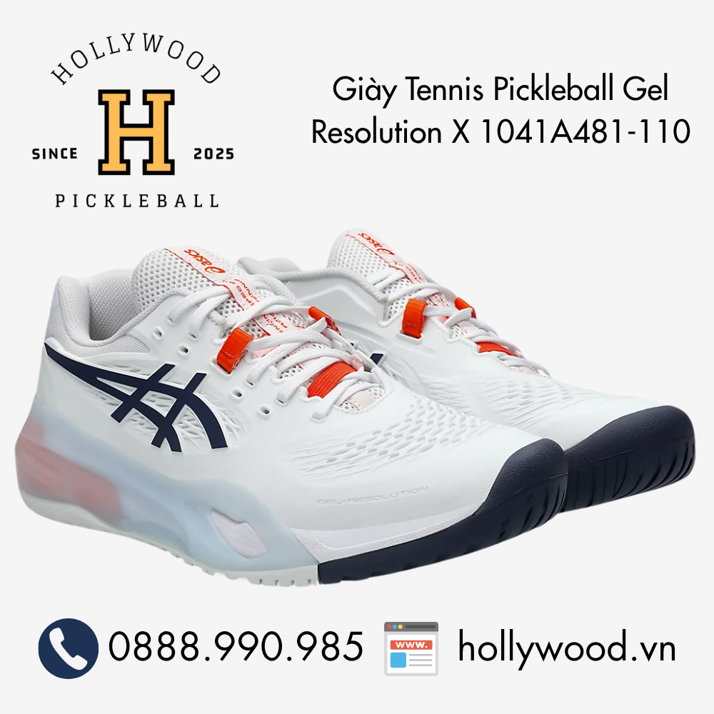Giày Tennis Pickleball Gel Resolution X 1041A481-110