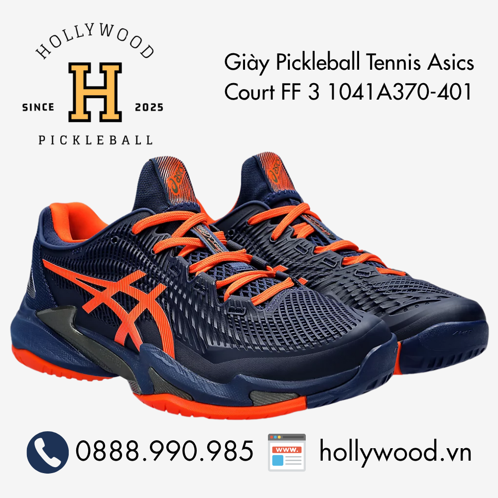 Giày Tennis Pickleball Asics Court FF 3 1041A370-401