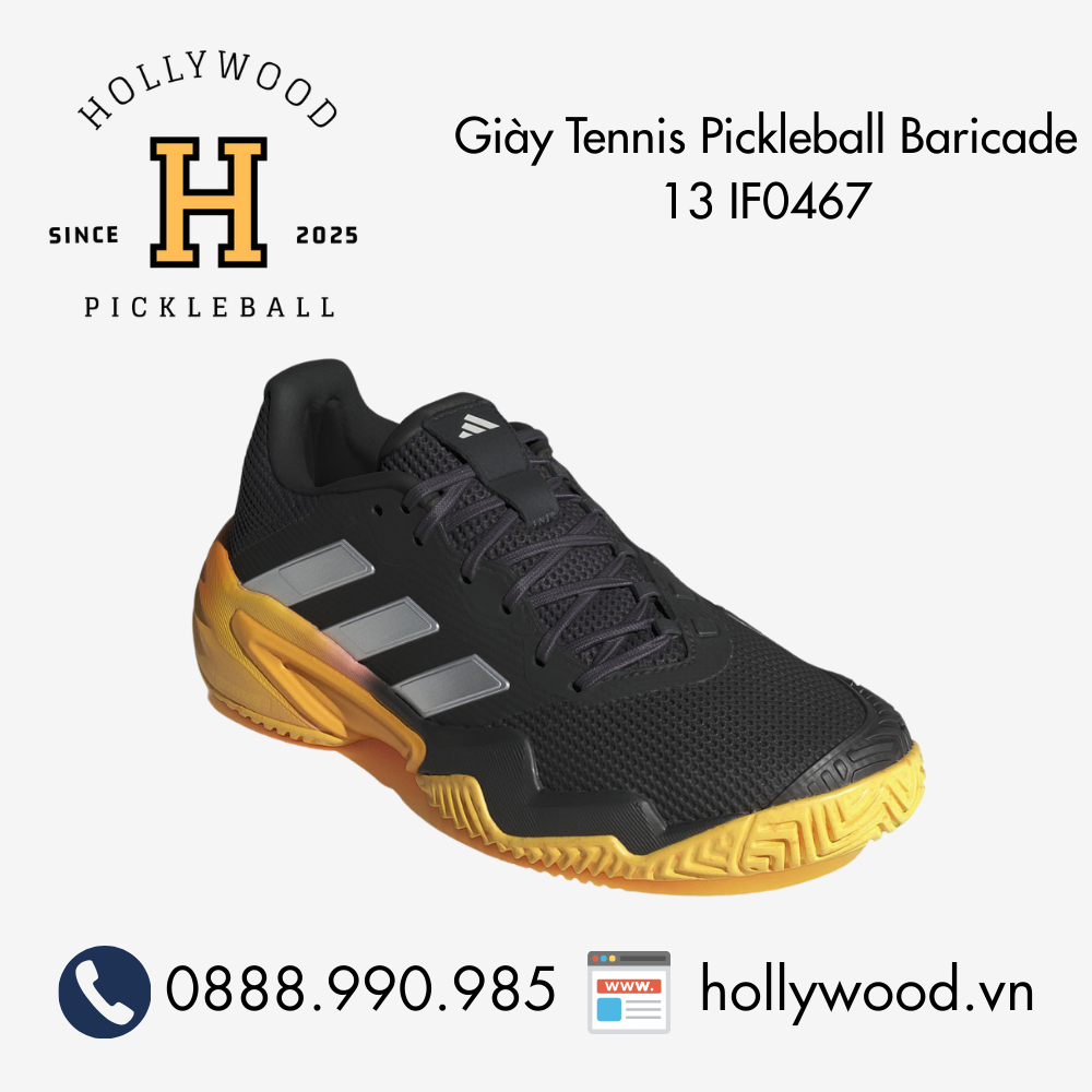 Giày Tennis Pickleball Baricade  13 IF0467