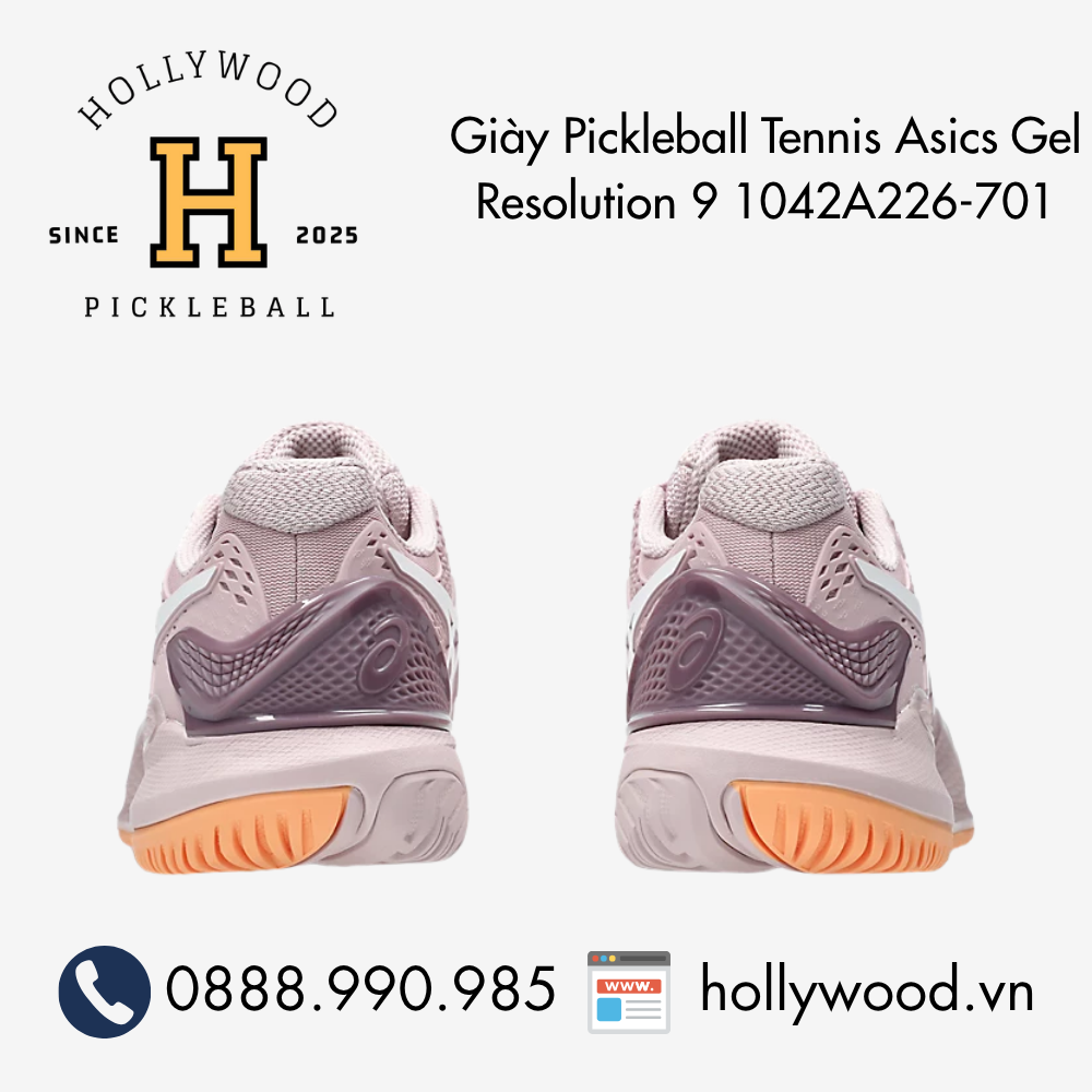 Giày Tennis Pickleball Asics Gel Resolution 9 1042A226-701