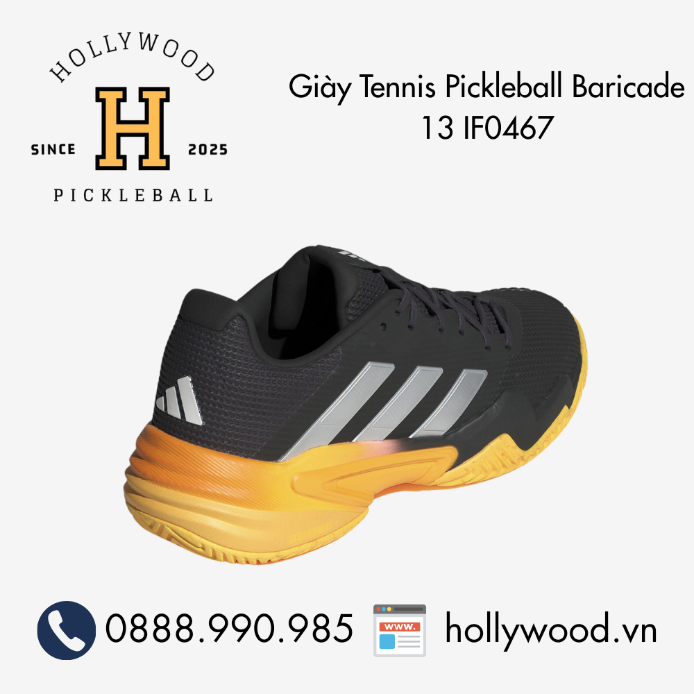 Giày Tennis Pickleball Baricade  13 IF0467