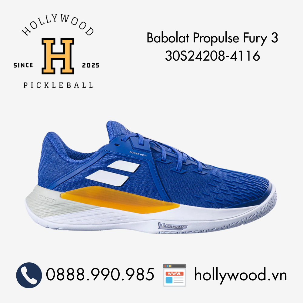 Giày Tennis Pickleball Babolat Propulse Fury 3 30S24208-4116