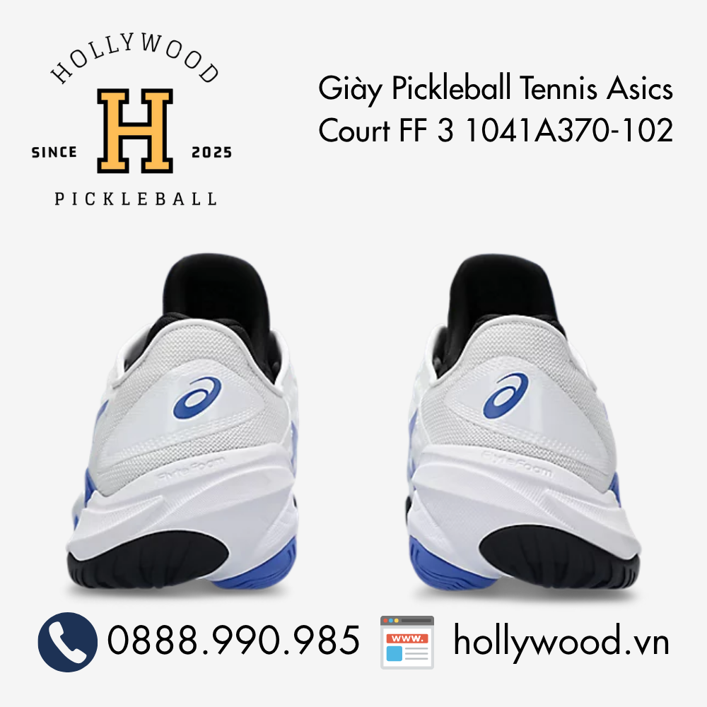 Giày Tennis Pickleball Asics Court FF 3 1041A370-102