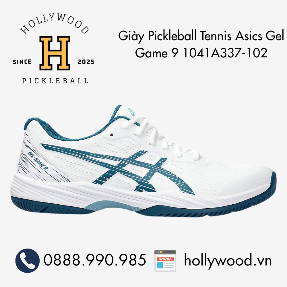 Giày Tennis Pickleball Asics Gel Game 9 1041A337-102