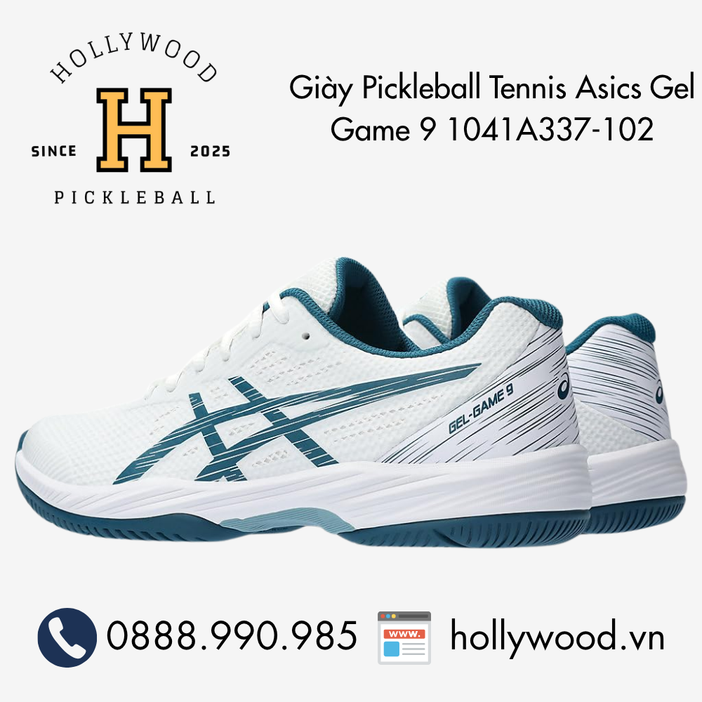 Giày Tennis Pickleball Asics Gel Game 9 1041A337-102