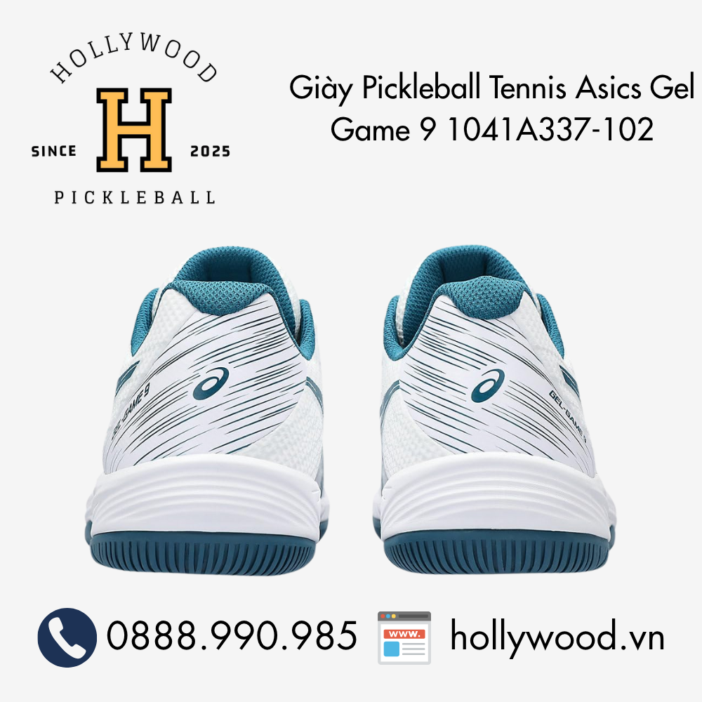 Giày Tennis Pickleball Asics Gel Game 9 1041A337-102