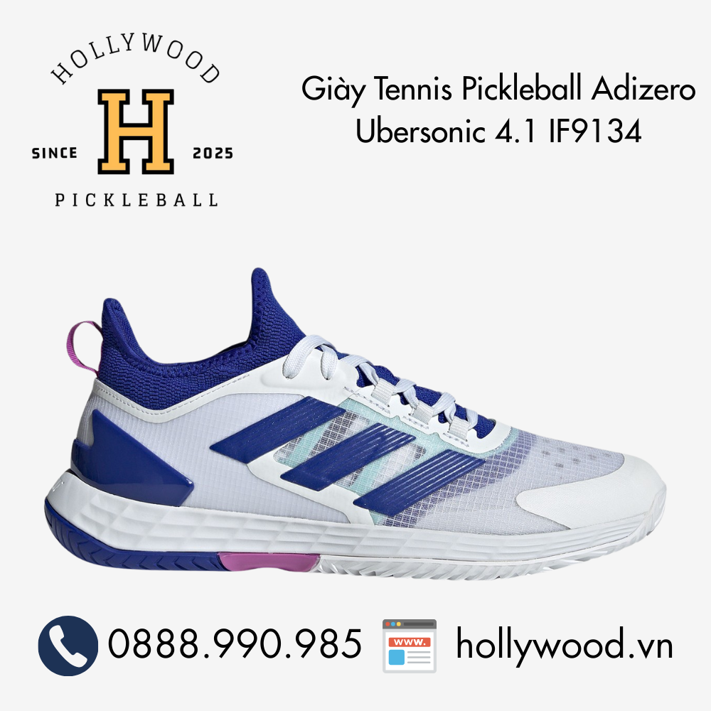 Giày Tennis Pickleball Adizero Ubersonic 4.1 IF9134