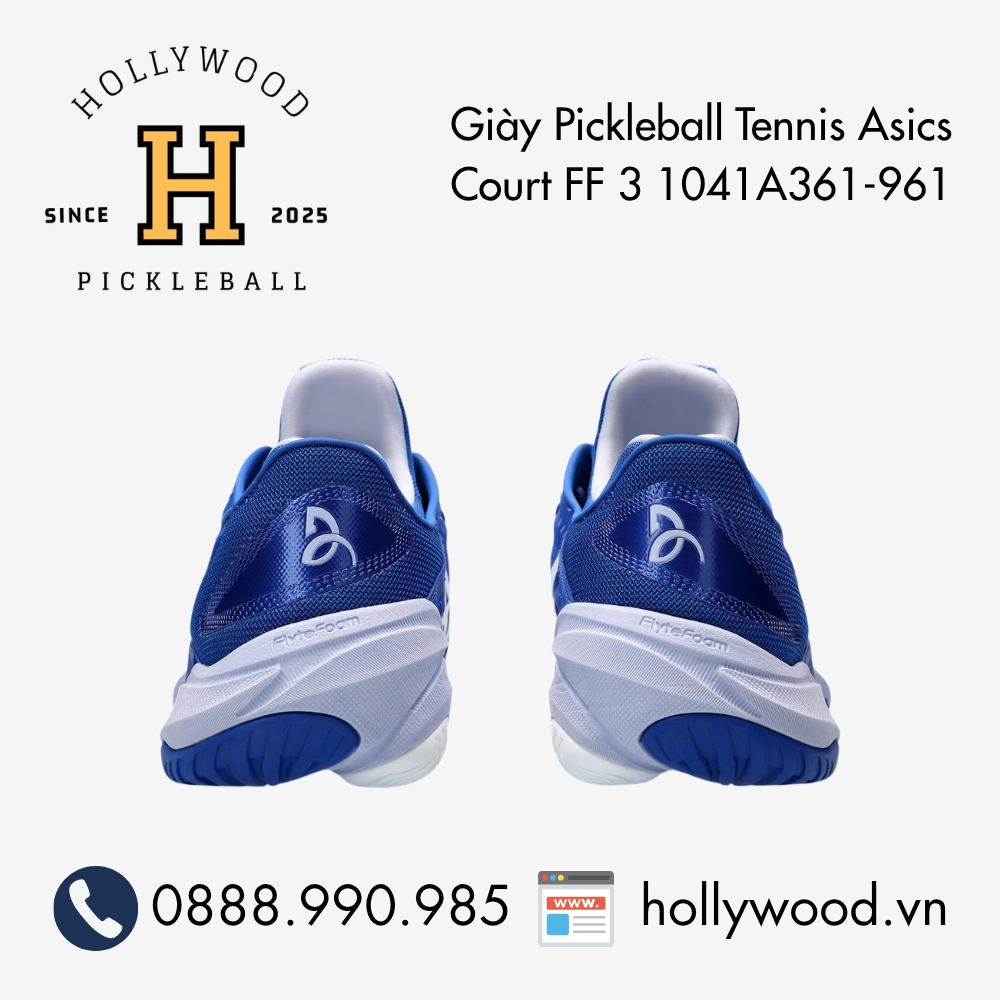 Giày Tennis Pickleball Asics Court FF 3 1041A361-961