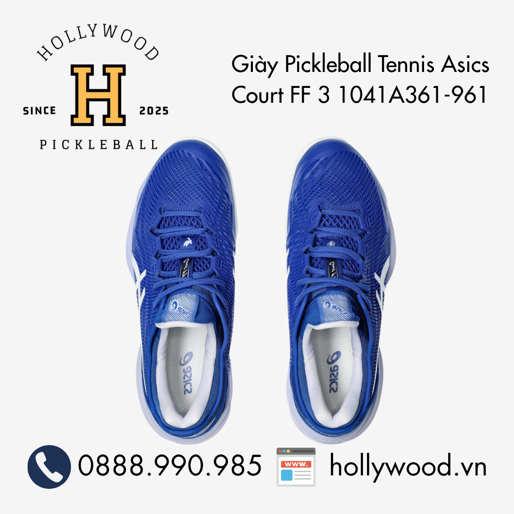 Giày Tennis Pickleball Asics Court FF 3 1041A361-961