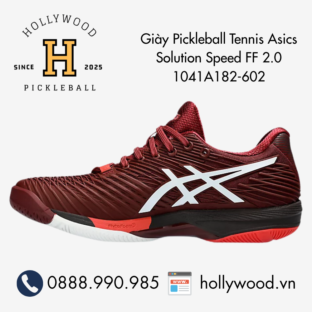 Giày Tennis Pickleball Asics Solution Speed FF 2.0 1041A182-602