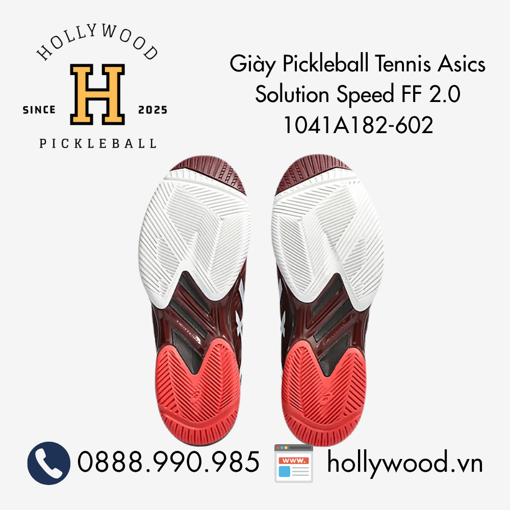 Giày Tennis Pickleball Asics Solution Speed FF 2.0 1041A182-602