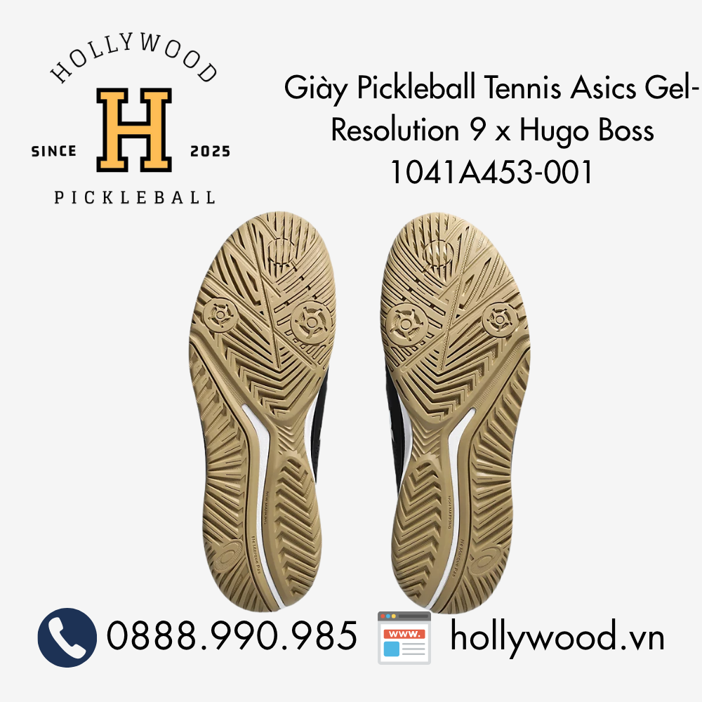 Giày Tennis Pickleball Asics Gel-Resolution 9 x Hugo Boss 1041A453-001
