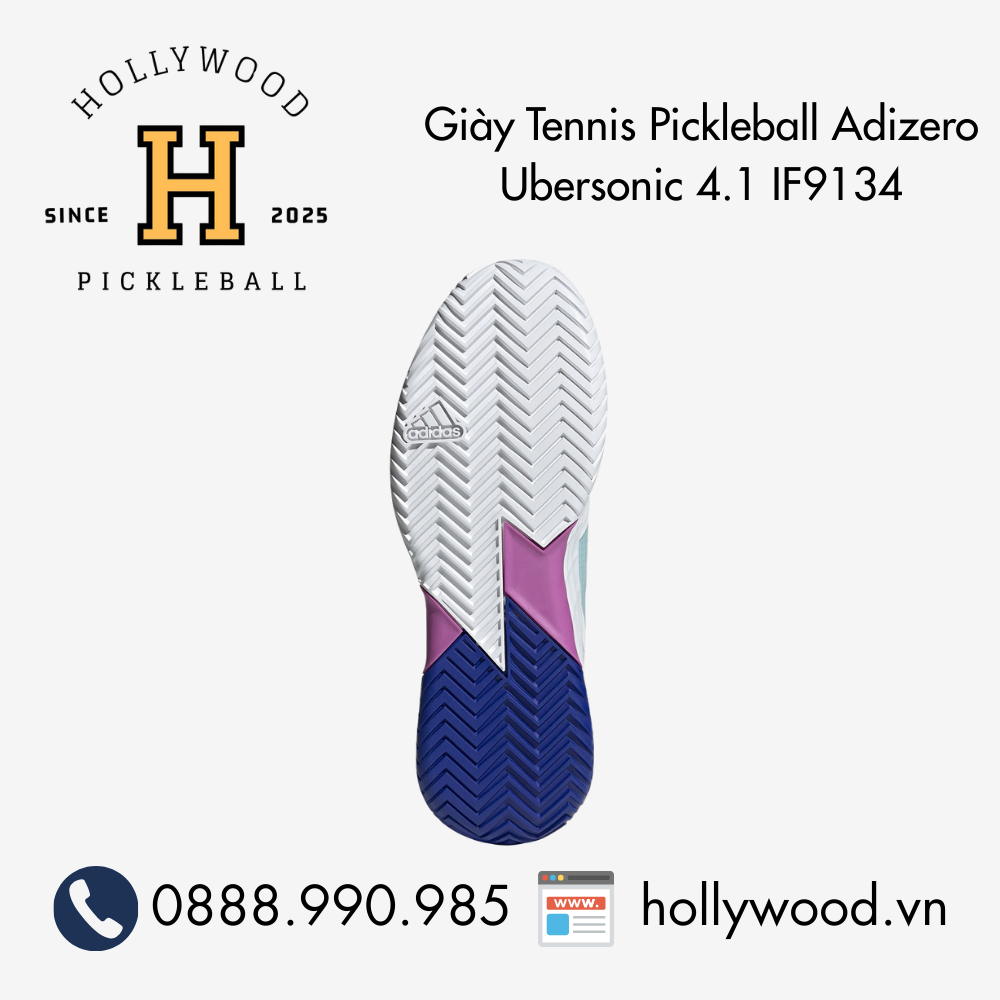 Giày Tennis Pickleball Adizero Ubersonic 4.1 IF9134
