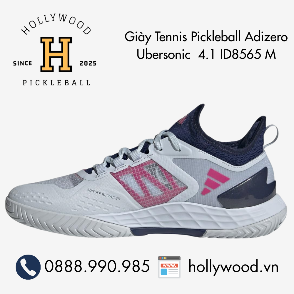Giày Tennis Pickleball Adizero Ubersonic  4.1 ID8565 M