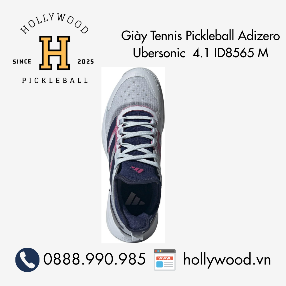 Giày Tennis Pickleball Adizero Ubersonic  4.1 ID8565 M
