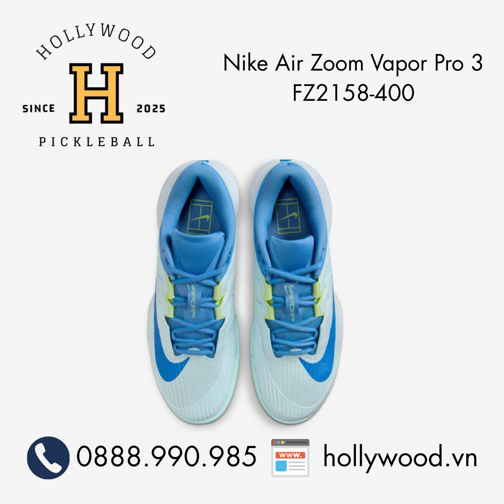 Giày Tennis Pickleball Nike Air Zoom Vapor Pro 3 FZ2158-400