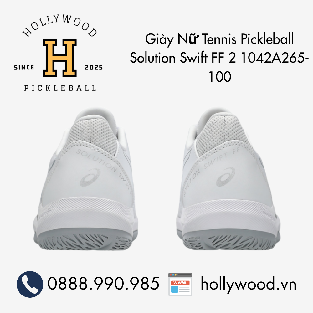 Giày Nữ Tennis Pickleball Solution Swift FF 2 1042A265-100