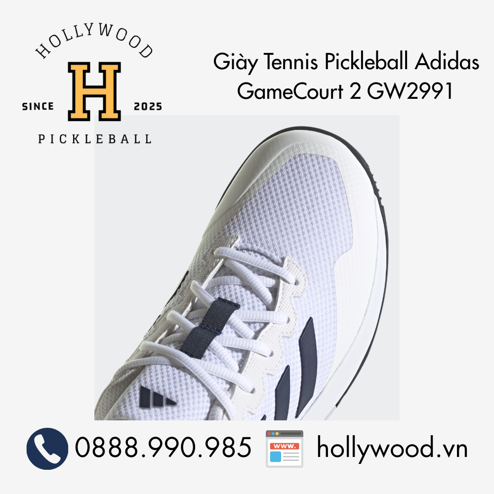 Giày Tennis Pickleball Adidas GameCourt 2 GW2991