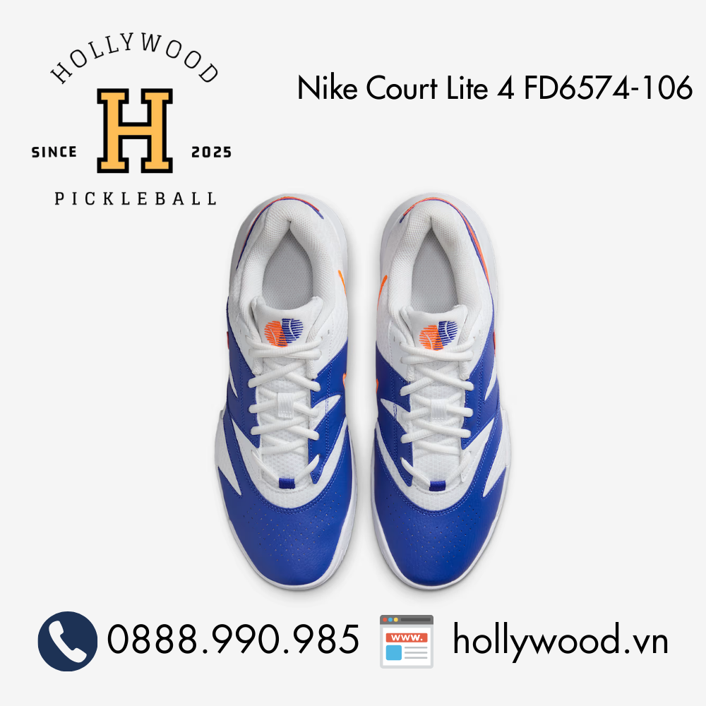 Giày PickleBall-Tennis Nike Court Lite 4 FD6574-106