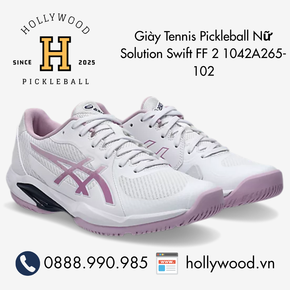 Giày Tennis Pickleball Nữ Solution Swift FF 2 1042A265-102