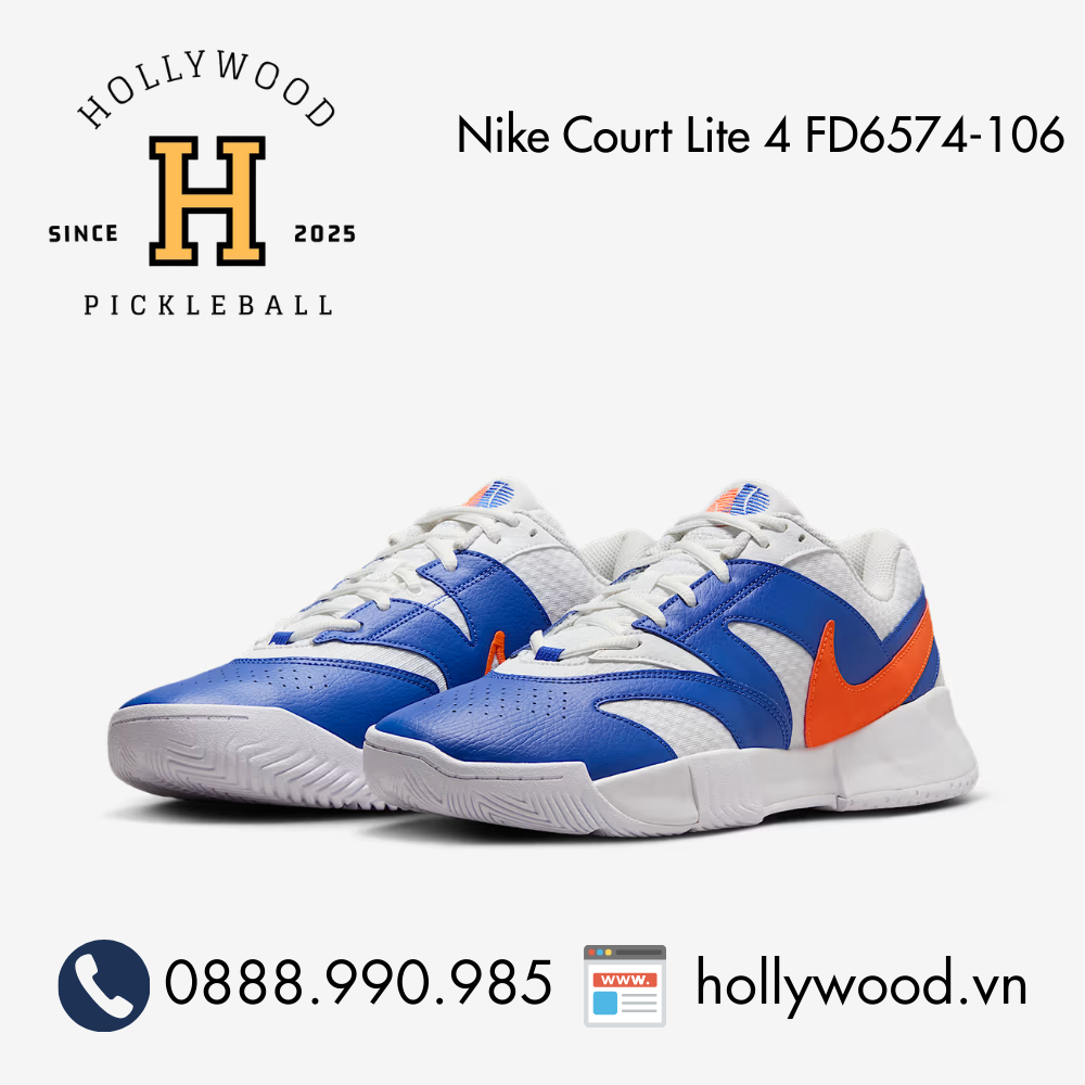 Giày PickleBall-Tennis Nike Court Lite 4 FD6574-106