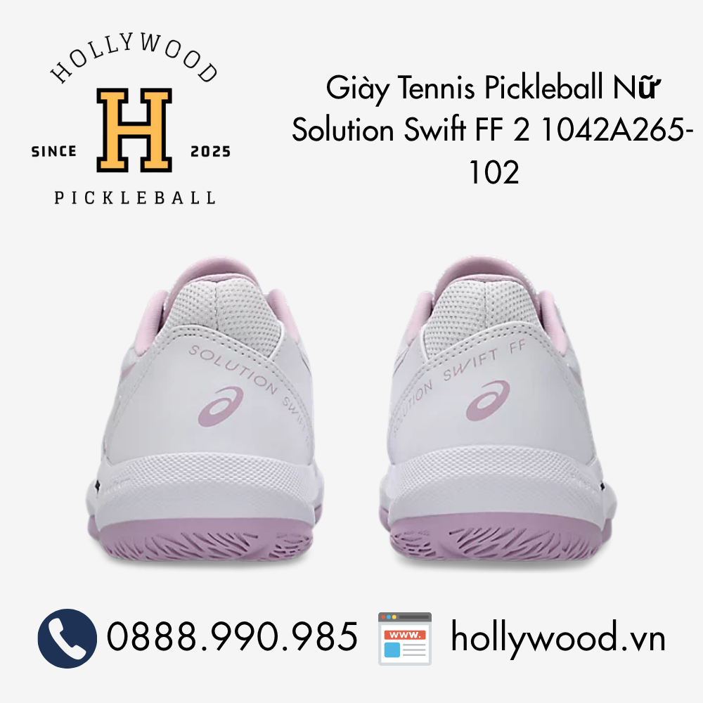 Giày Tennis Pickleball Nữ Solution Swift FF 2 1042A265-102
