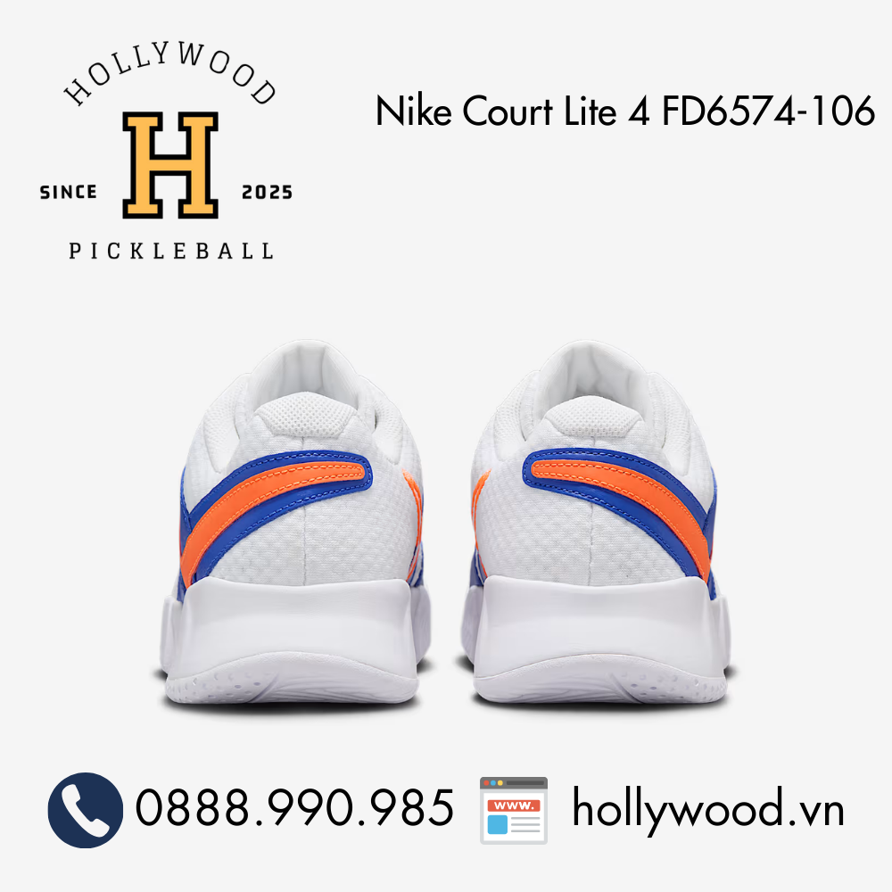 Giày PickleBall-Tennis Nike Court Lite 4 FD6574-106