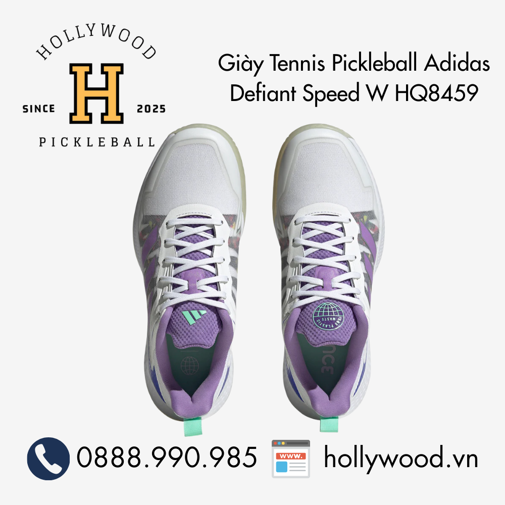 Giày Tennis Pickleball Adidas Defiant Speed W HQ8459