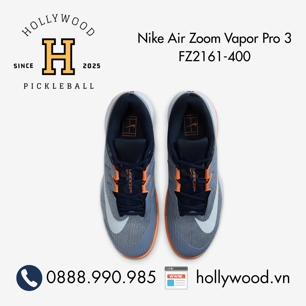 Giày Tennis Pickleball Nike Air Zoom Vapor Pro 3 FZ2161-400