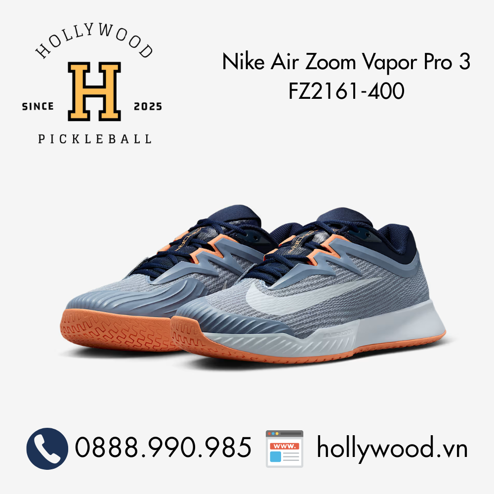 Giày Tennis Pickleball Nike Air Zoom Vapor Pro 3 FZ2161-400