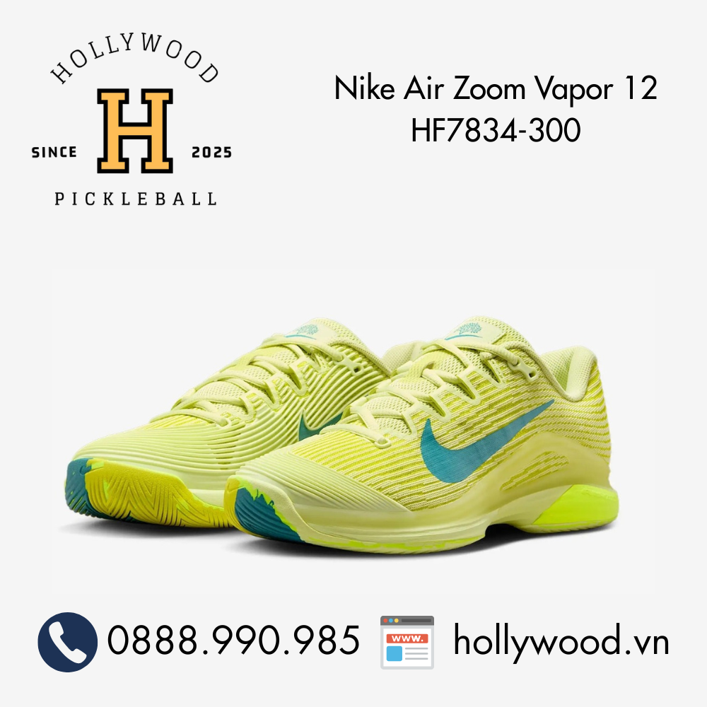 Giày Tennis Pickleball Nike Air Zoom Vapor 12 HF7834-300