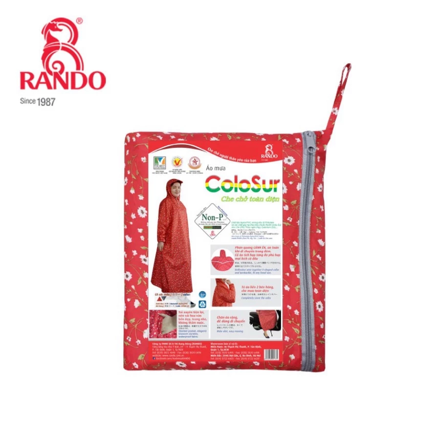 Áo Mưa Áo Colosur