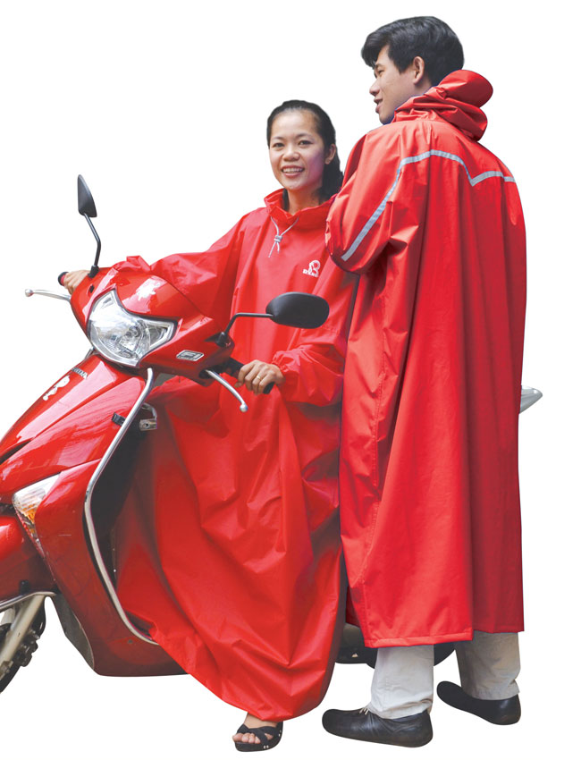 Áo Mưa Poncho Bisur (bít sườn)